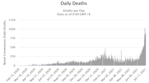 20210713コロナ死亡者数