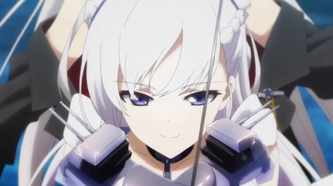 アズールレーン_第2話【激戦】鼓動の波、鋼鉄の翼_ベルファスト参上
