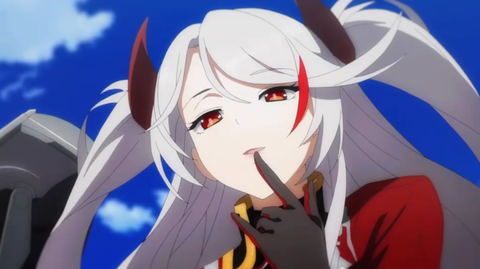 アズールレーン_第2話【激戦】鼓動の波、鋼鉄の翼_プリンツ・オイゲンの襲撃