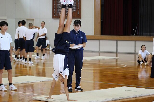 教育実習生による研究授業 興譲館日記