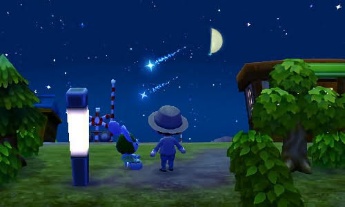 とび森 流星の落ちる夜に ふらふら滞在記 あつ森 とび森ブログ