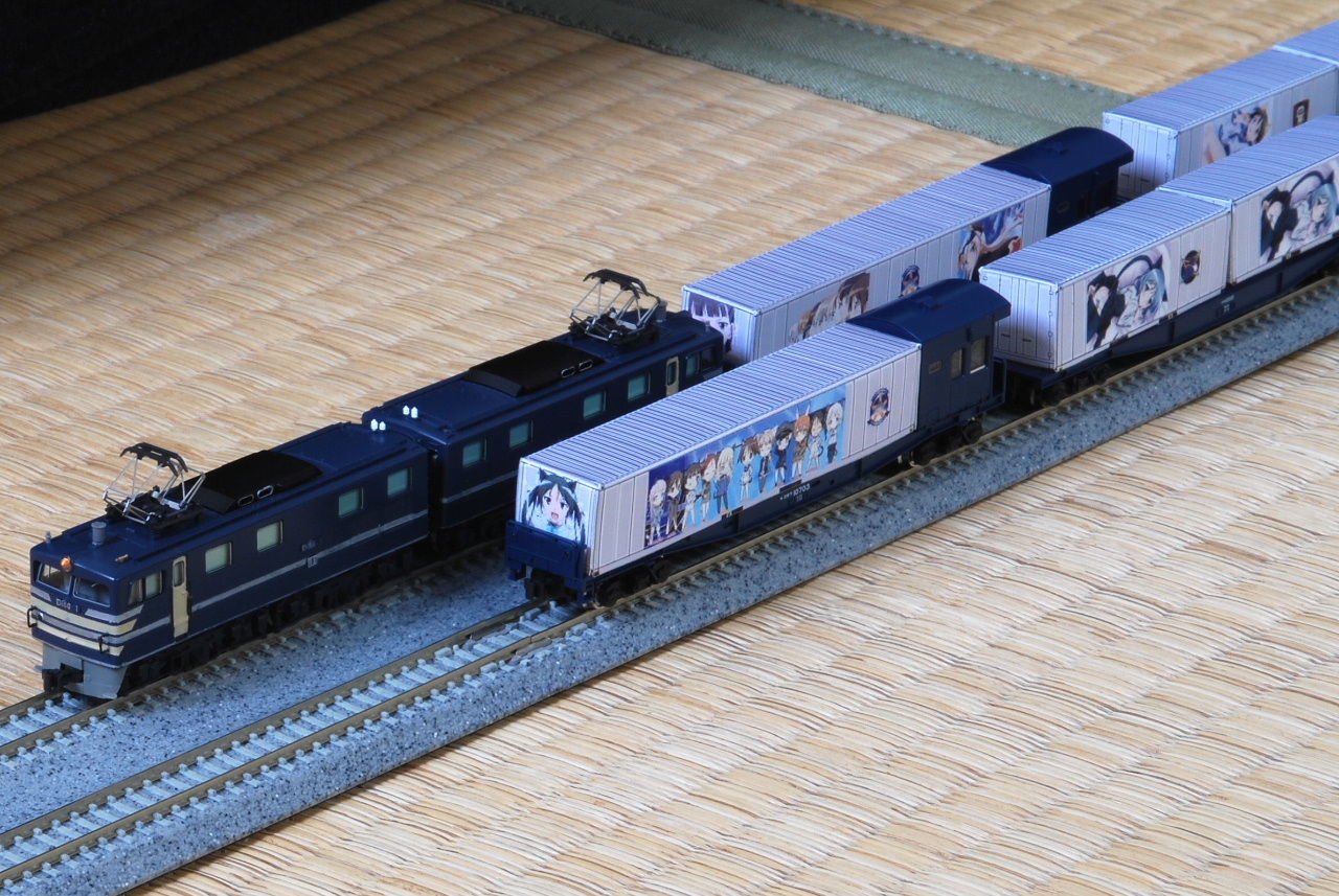 Clinkety-clank : コキ10000 痛コンテナSW501化(KATO8002・TOMIX2758改) - livedoor ...
