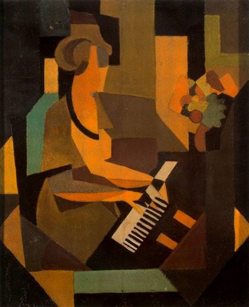1923 Georgette at the Piano
