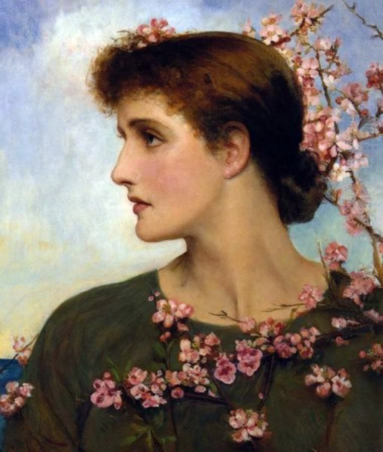 絵画シャルルシャプラン鳥の巣を持つ女