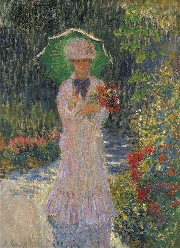 Camille with Green Parasol1876