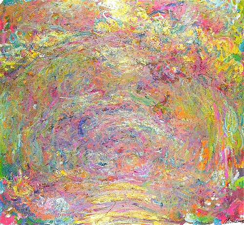 Path under the Rose Trellises1924