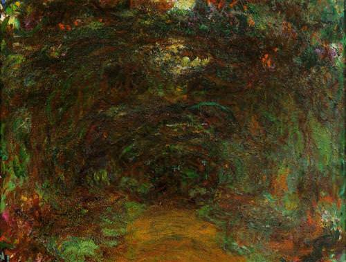 Path under the Rose Trellises, Giverny1922