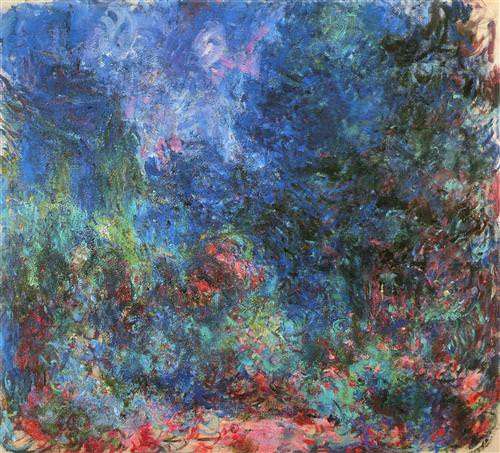 The House at Giverny Viewed from the Rose Garden1922