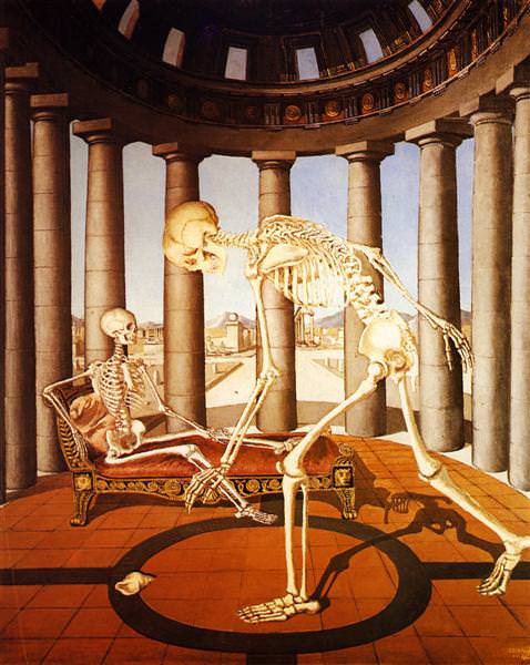 1944 The skeleton has the shell