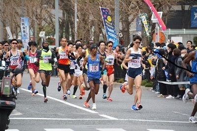 マラソンフリー素材写真