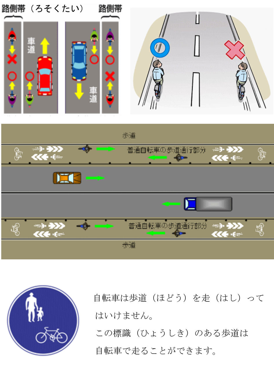 12月1日から自転車(じてんしゃ)に関(かん)する法律(ほうりつ