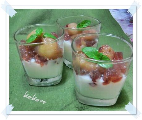 のんびりトーク いちじくコンポートゼリー Livedoor Blog ブログ