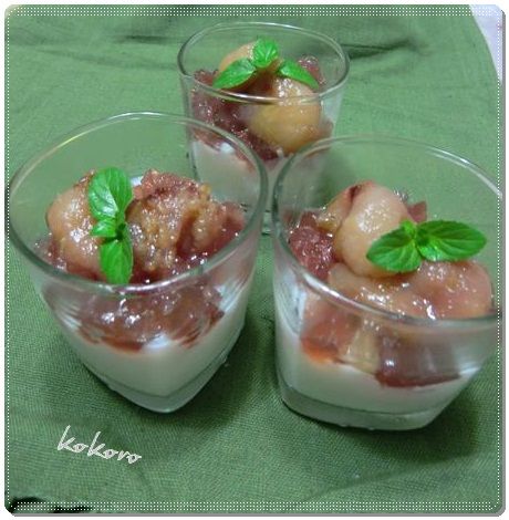 のんびりトーク いちじくコンポートゼリー Livedoor Blog ブログ