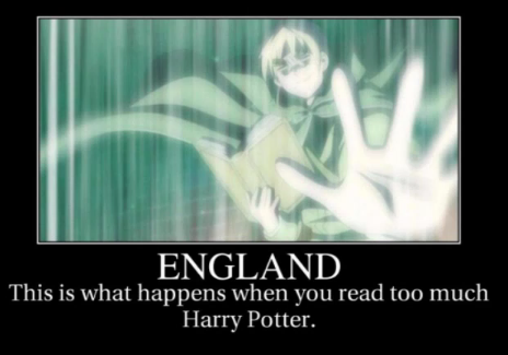 england ハリポタ