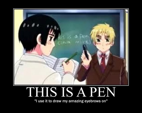 hetalia 眉毛