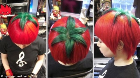 トマトヘアスタイル
