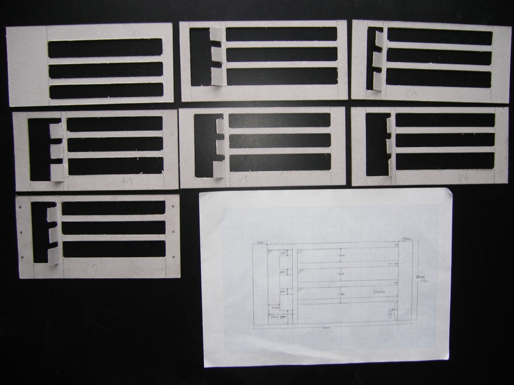 バックパネルの作製 : ここだけ時代が20年ほどずれているブログ2.5