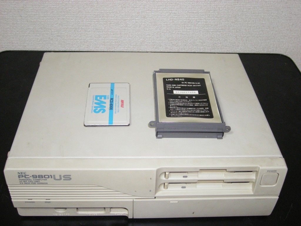 PC-9801US その1＜概要＞ : ここだけ時代が20年ほどずれているブログ2.5
