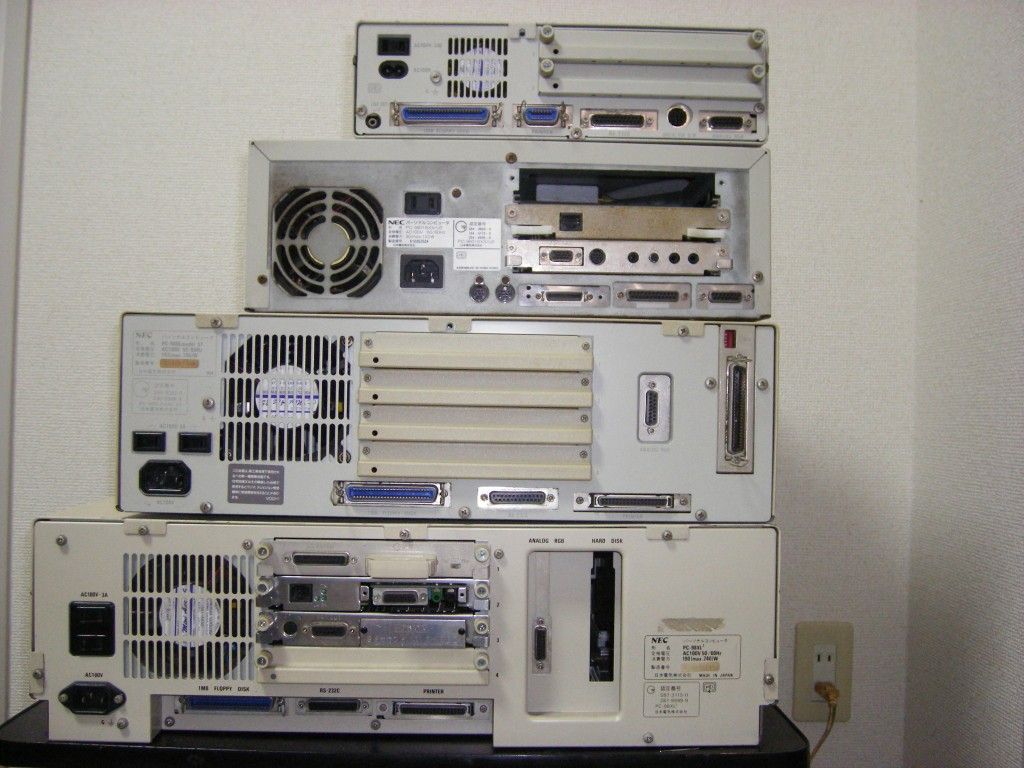 チェリー　PC-9801US PC-9801US その1＜概要＞ : ここだけ時代が20年ほどずれている