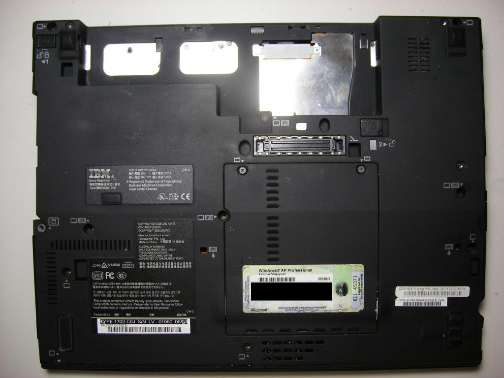 ThinkPad X60sでの動作保証1GBメモリ tf8su2k ThinkPad X60sでの動作保証1GBメモリ tf8su2k IBM ThinkPad T60 14.1