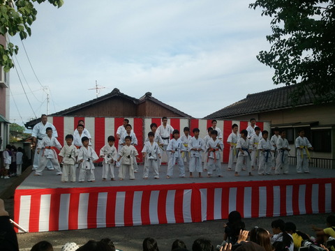 ふるさと祭り下松崎ステージ1