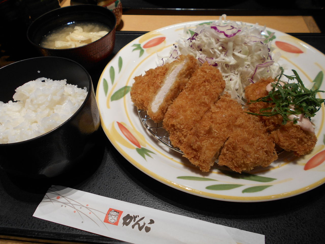 とんかつ がんこ難波店 ねこむすめのブログ