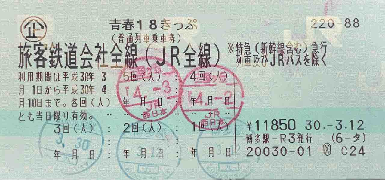 JR東日本 四街道駅 マルス入場券 (大)＋記念台紙【窓口最終日】 大月