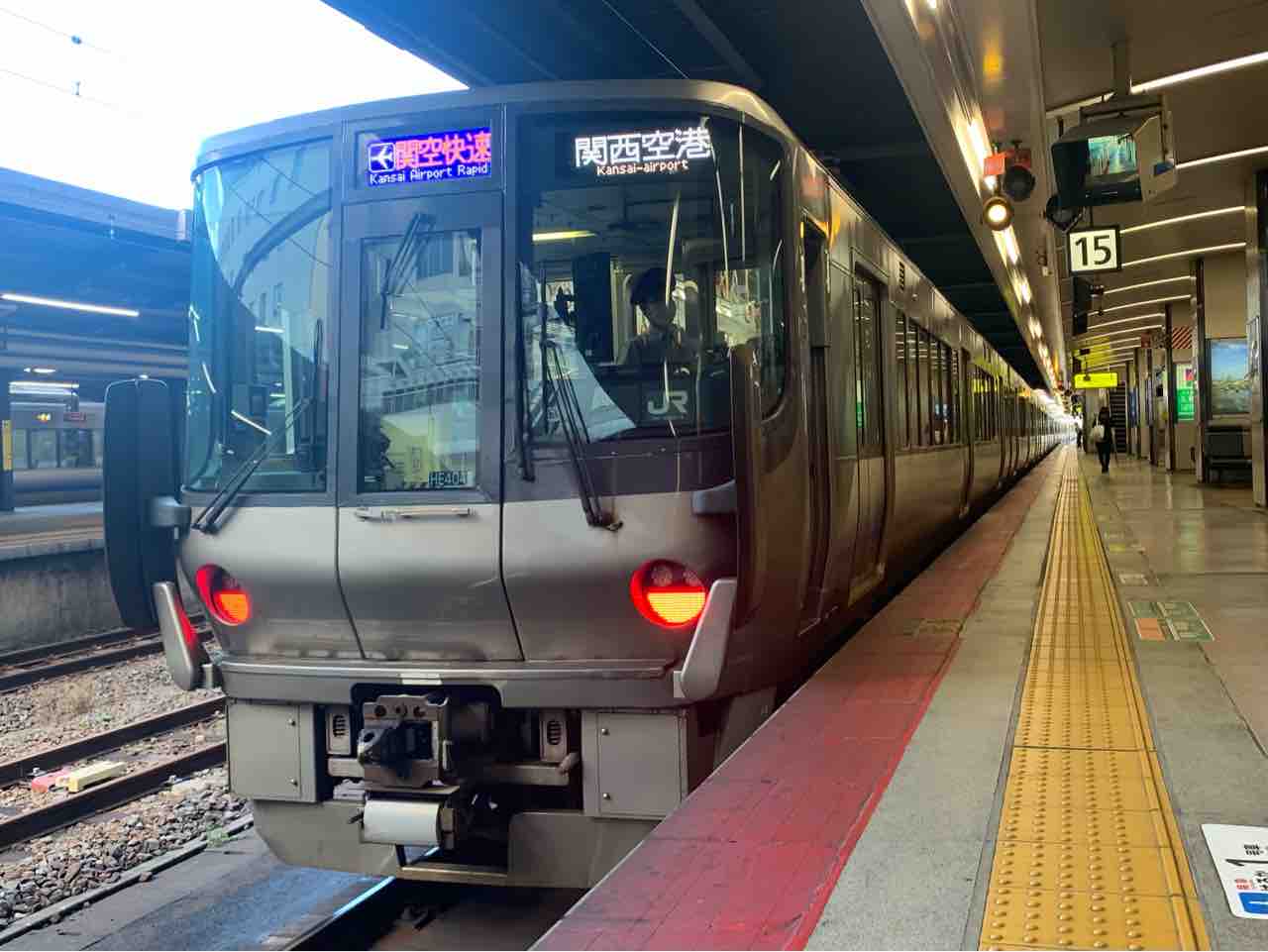 レア 223系0番台体質改善車の 関空快速 旧幕を撮る コクゴ鉄道ニュース