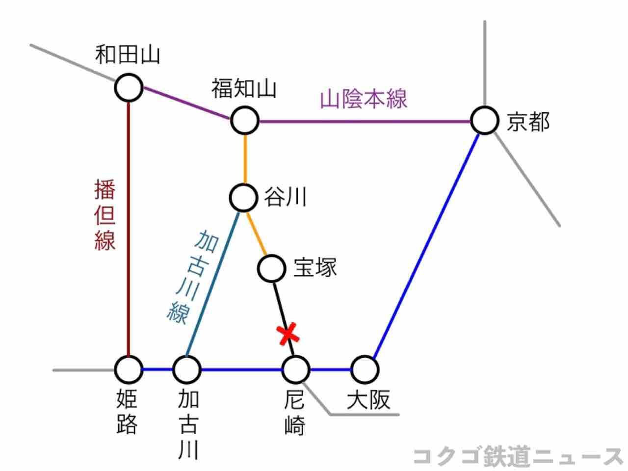 インターネットアーカイブ 福知山線脱線事故発生当時の不通状況や振替輸送状況 きっぷの取扱いなど コクゴ鉄道ニュース