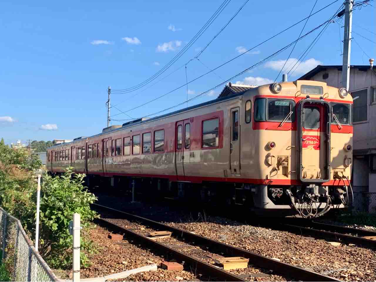 ノスタルジー】津山線で運転されている国鉄急行色のキハ47系に乗る