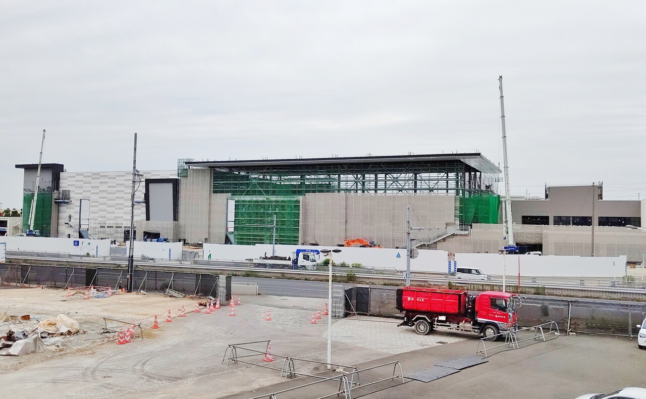 ザ モール春日井の跡地の様子 21年秋頃に 春日井商業プロジェクト 仮称 がオープン予定 小牧つーしん