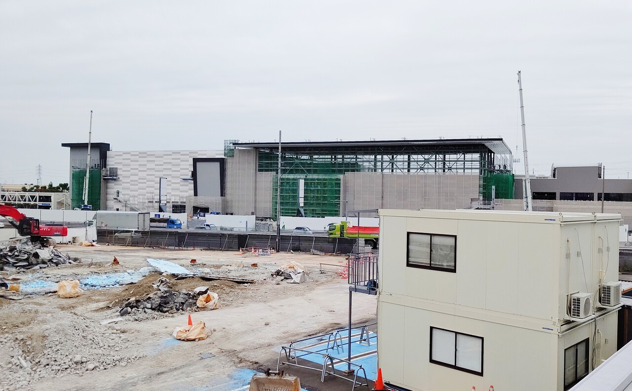 ザ モール春日井の跡地の様子 21年秋頃に 春日井商業プロジェクト 仮称 がオープン予定 小牧つーしん