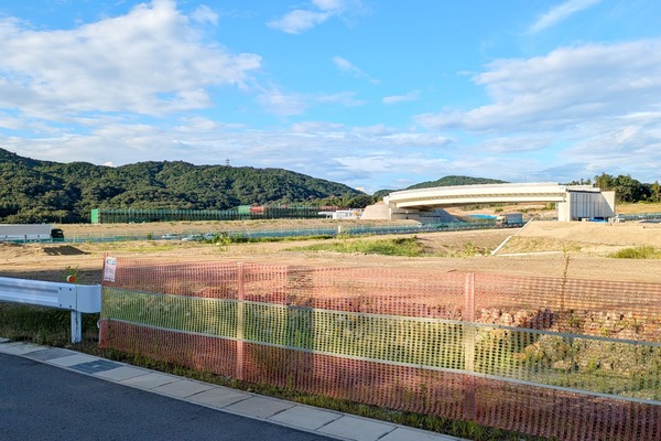 小牧オアシスの工事現場