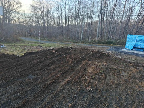 朝から作業有難う