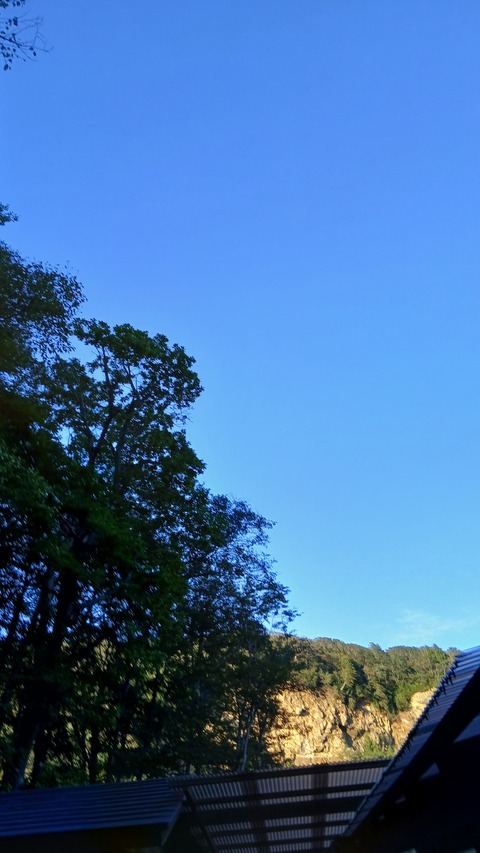 久しぶりの晴れに、倉庫の床の応急処置をしました