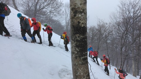 今日は救助訓練でした