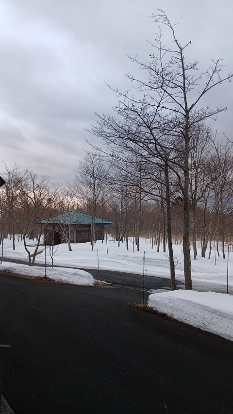 濃霧、乾燥、雪崩注意報が出ています。昨日、配管掃除に行きました