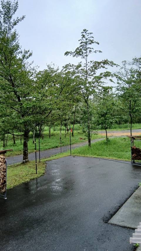 9時に県道の通行止め解除になるそうです
