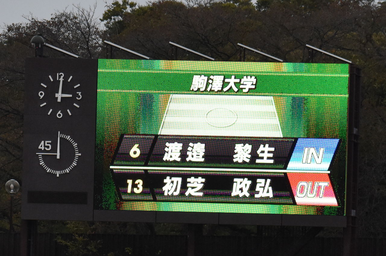 コラム サッカー部 主将 渡邉 黎生 苦難を乗り越えた先に 宮下 響 駒大スポーツコラム記事
