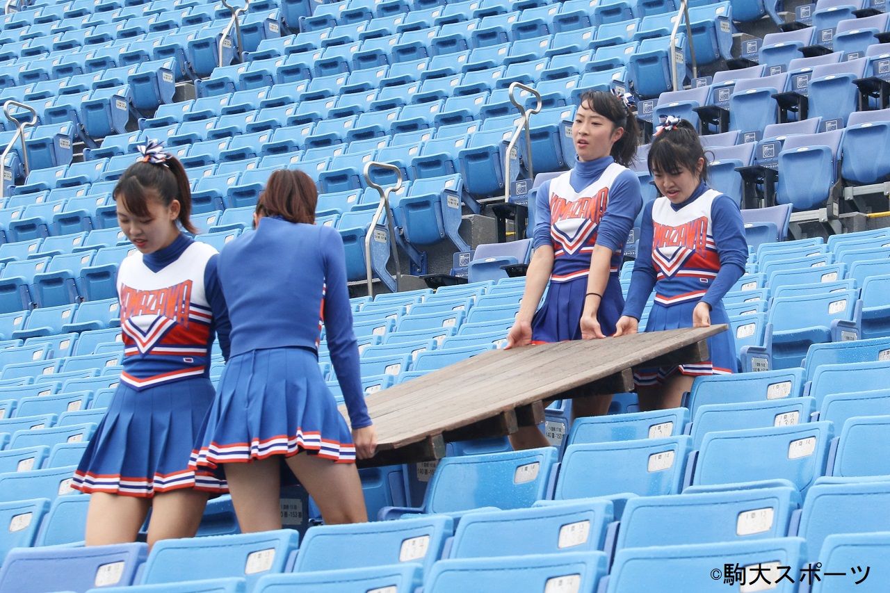 コラム 應援指導部ブルーペガサス 徹底解説 リーダー台ができるまで 中川達夫 駒大スポーツコラム記事 コラム 應援指導部ブルーペガサス 徹底解説 リーダー台ができるまで 中川達夫 駒大スポーツコラム記事