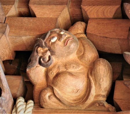 天邪鬼の石仏 : 彫物名鑑 小松堂