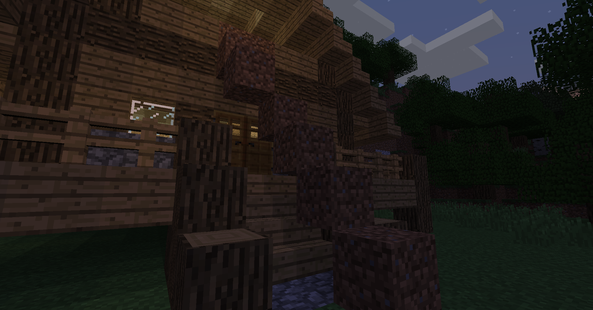 第一拠点を建設する 3 米騒動とマインクラフト