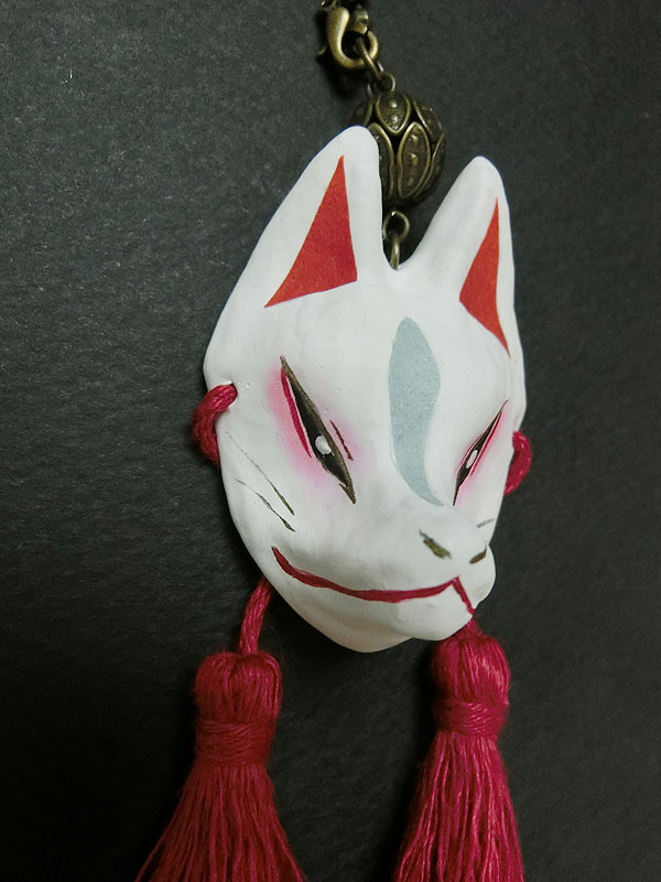 おもて屋より狐面バッグチャーム入荷 狐面堂の覚え書き