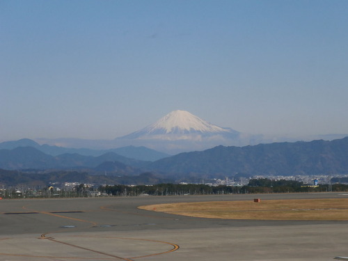 空港からの富士山1 002