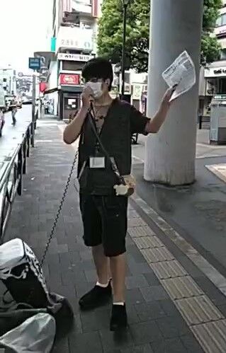 DXによる演説