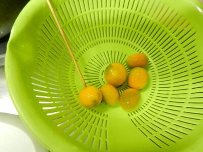 電気圧力なべで 金柑の甘露煮を作りました やすらぎの庭の日記 電気圧力なべで 金柑の甘露煮を作りました やすらぎの庭の日記