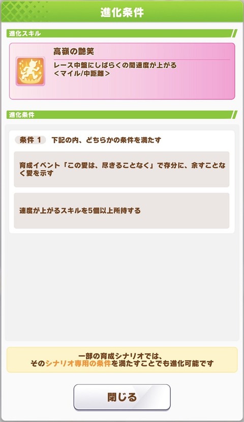 ウマ娘 育成キャラ メジロラモーヌ 6