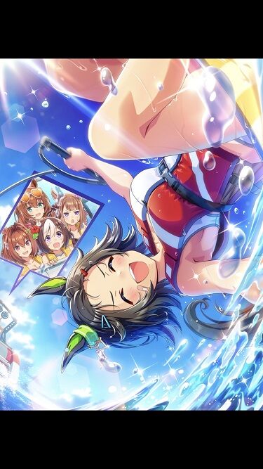 ウマ娘 サポート 水着ウイニングチケット
