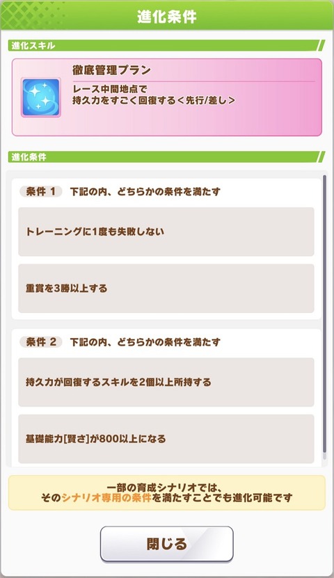 ウマ娘 育成キャラ イクノディクタス 9