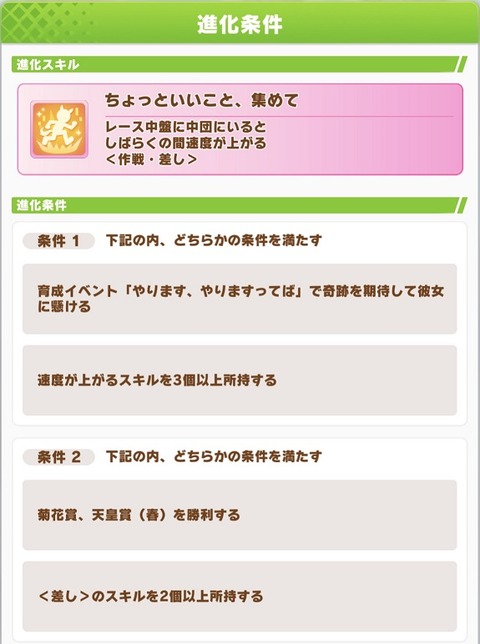 ウマ娘 育成キャラ ヒシミラクル 7